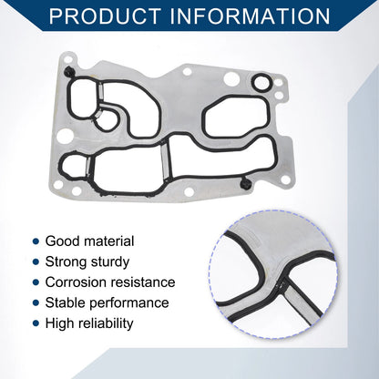 Engine Oil Filter Housing Gasket for BMW 328d xDrive (2014-2018)