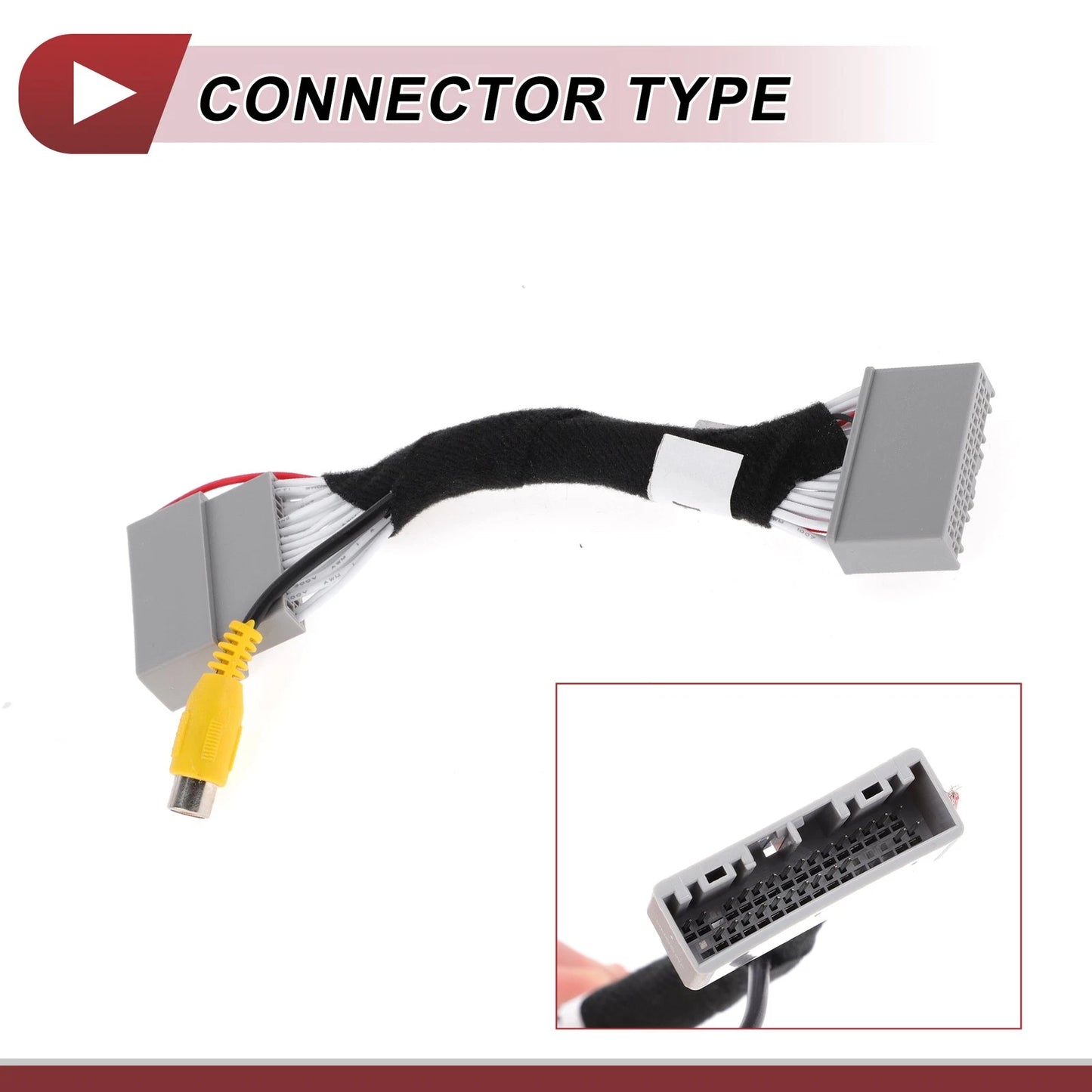 Rear View Camera Adapter Wire Harness Cable for Honda CR-V (2012-2017)