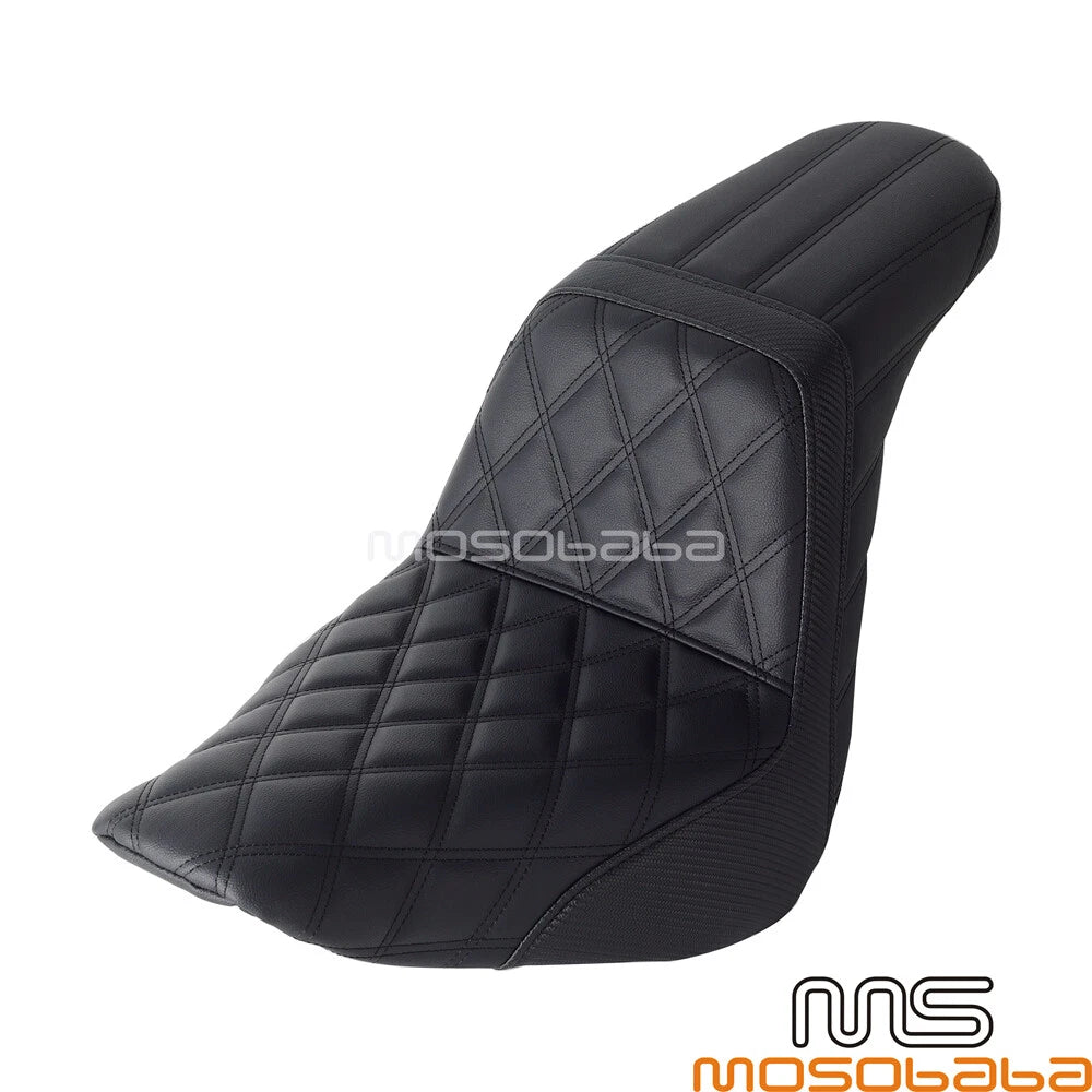 Gel Pad 2-UP LS Seat for Harley Softail FLSB FXLR FXLRS FXLRST (2018-2023)