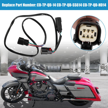 Quick Disconnect Wiring Harness for Harley Davidson Tour Pak (2014–2019)