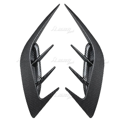 Canard Covers Rear Bumper Side Vent Carbon Fiber for Kia Stinger (2017–2023)