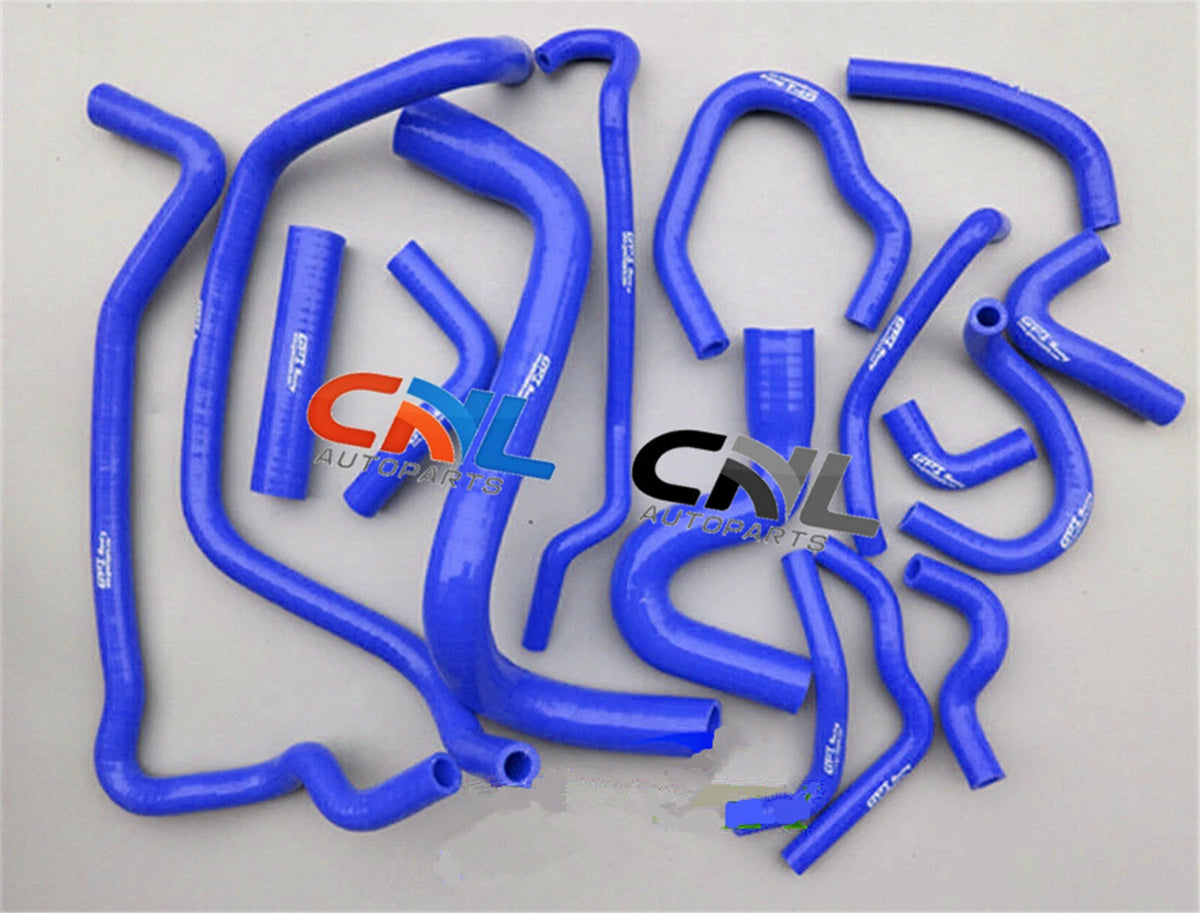 BLUE Silicone Radiator Coolant Hose for Nissan Pulsar N15 (1995-2000)
