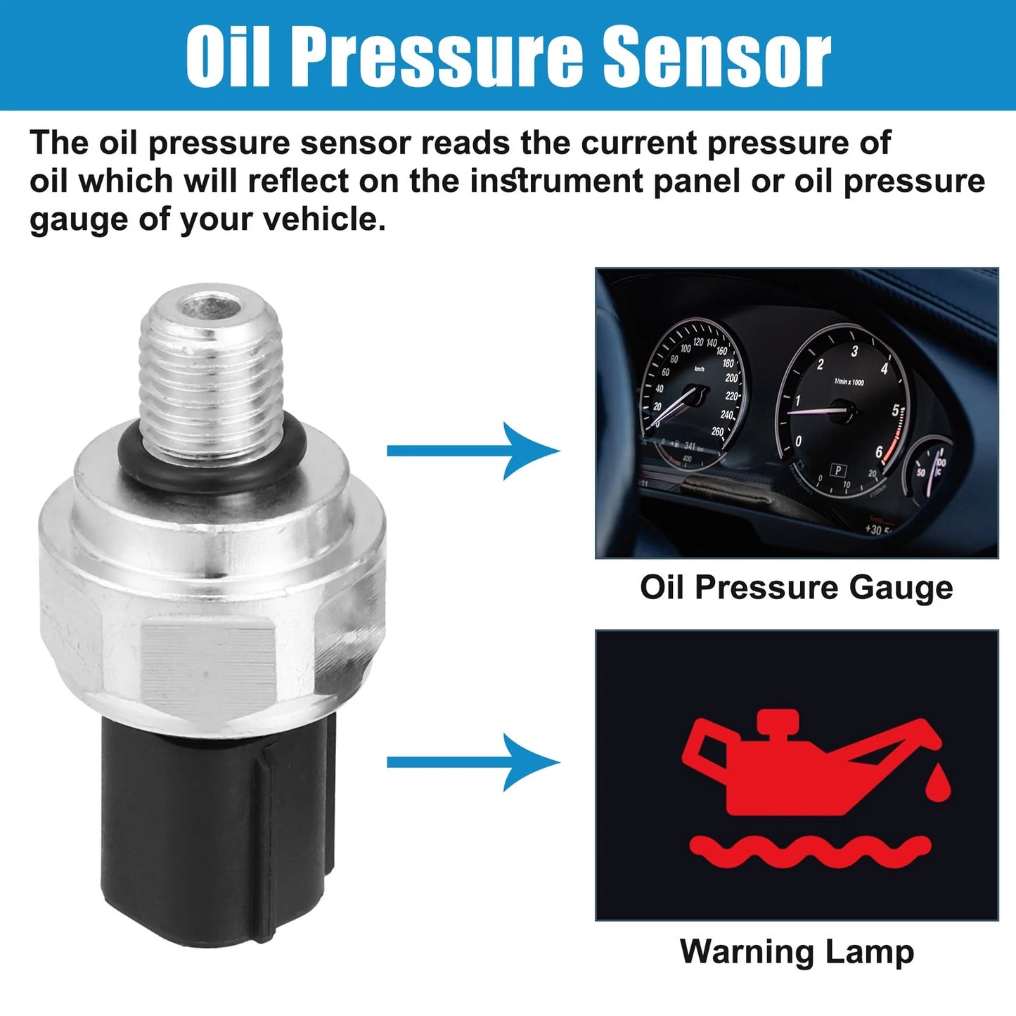 Engine Oil Pressure Sensor Switch for Honda