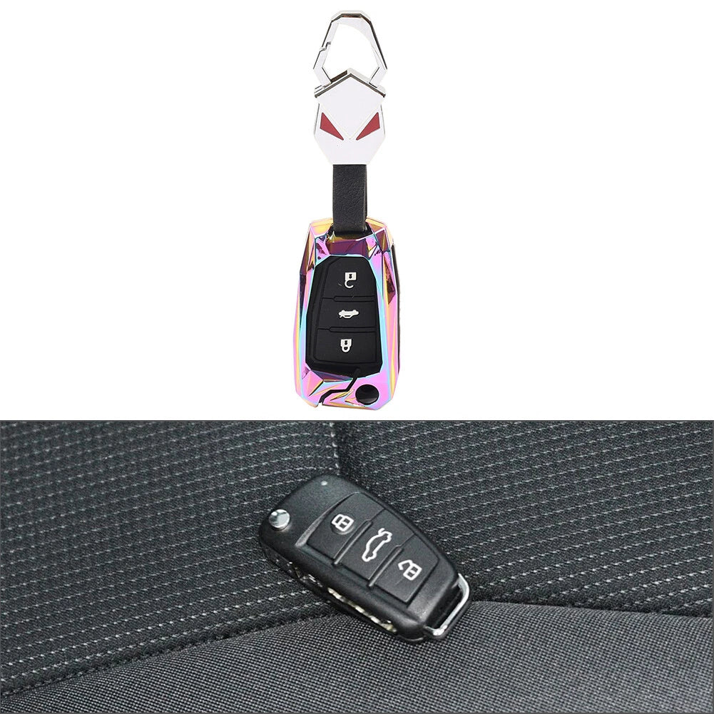 3 x Button Key Fob Case Shell Cover for Audi A5 Quattro (2008-2010)