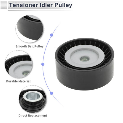 Drive Belt Idler Pulley for Ford Transit (2000-2014) - 1 x Quality Replacement