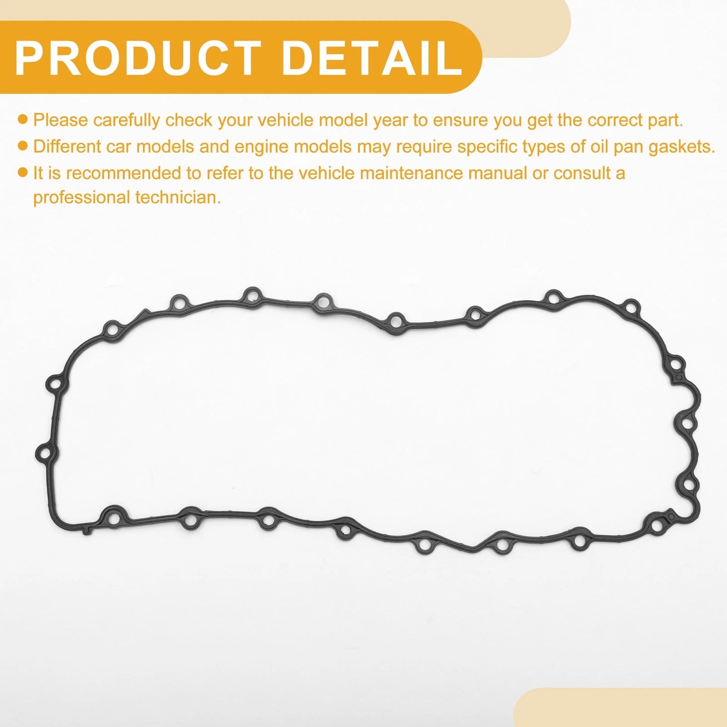 Oil Pan Gasket for Mitsubishi Carisma (1996-2006) 1 x Pc