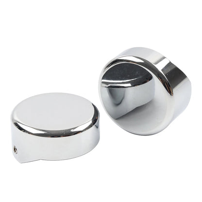 Chrome CNC Upper Fork Caps for Harley Softail Breakout FXBR FXBRS (2018-23)