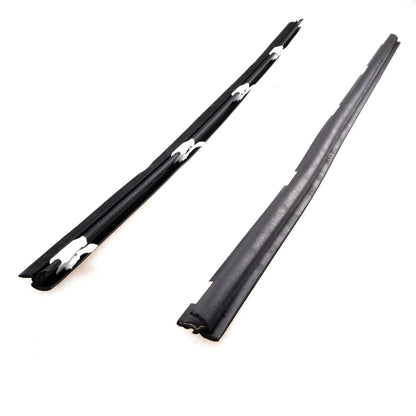 Front Door Glass Weatherstrip w/ Vent for Toyota Land Cruiser 2D FZJ79 VDJ78