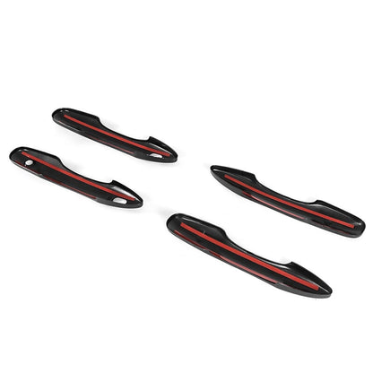 GLOSS BLACK Door Handle Covers for Toyota Camry (2018-2022) - 2 x Smart Keyholes
