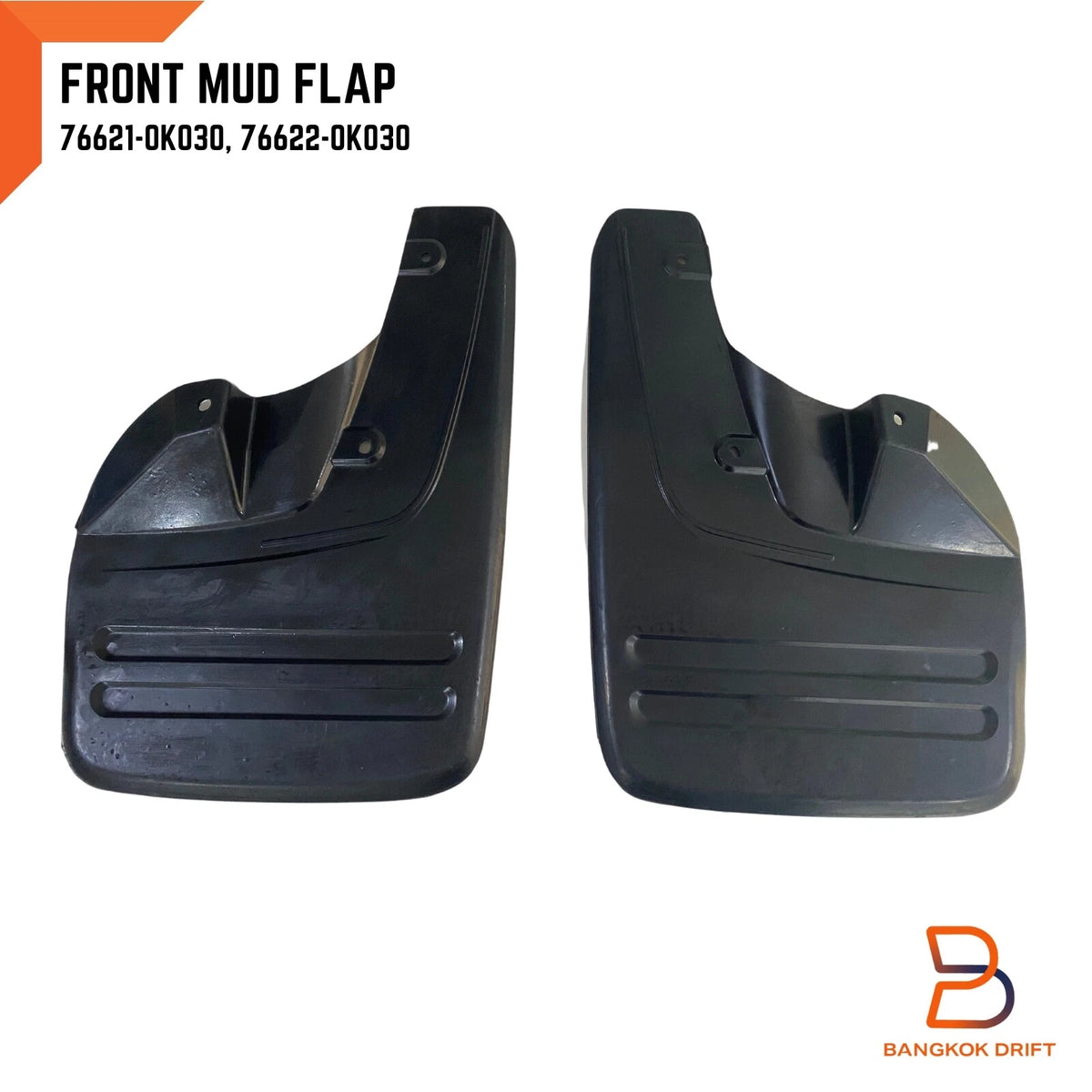 Rubber Mud Flap Splash Guards for Toyota Hilux MK6 MK7 SR5 (2005-2014)