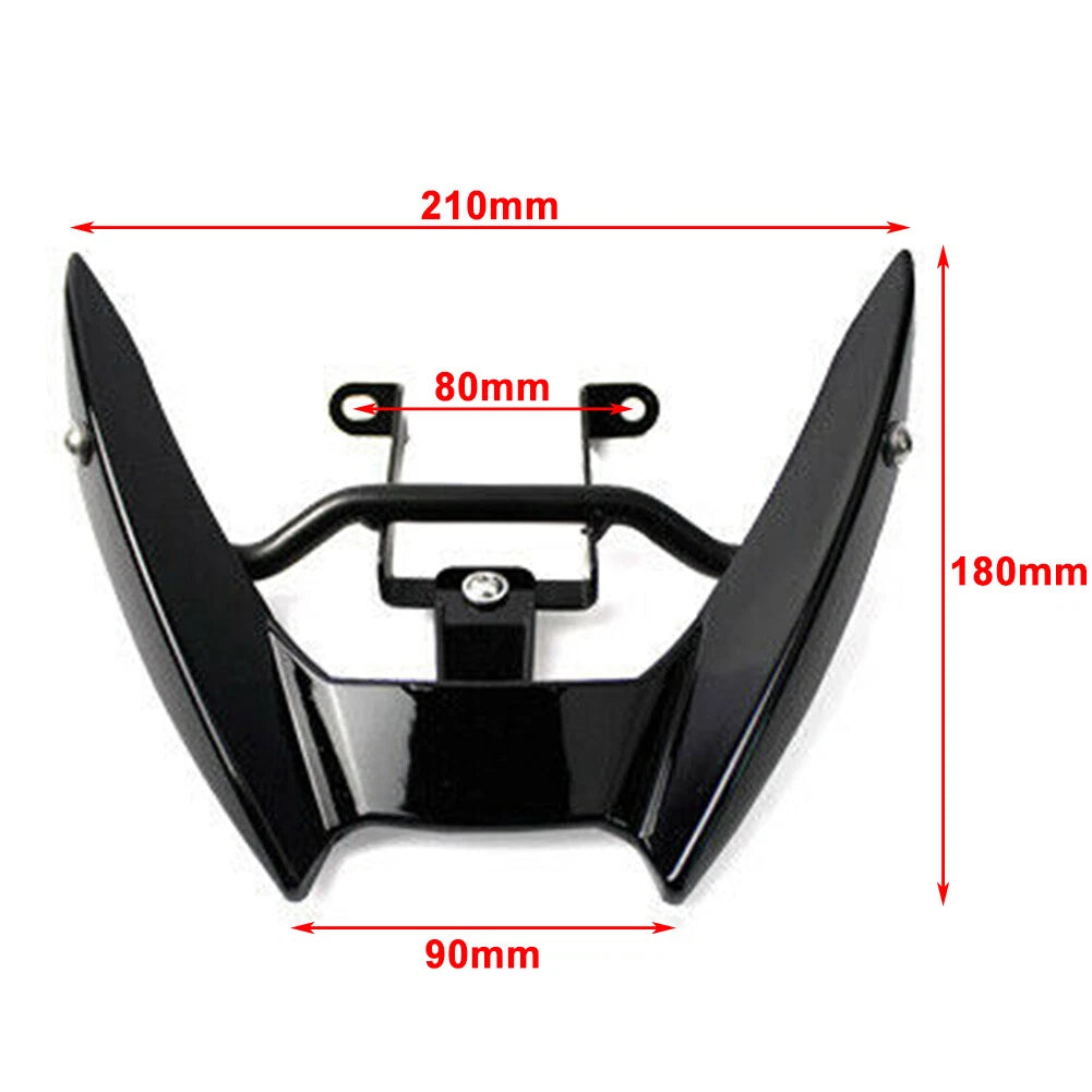 Red Front Upper Headlight Fairing Stay Bracket for Yamaha MT-09 FZ-09 (2014-2016)