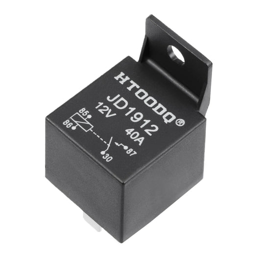 Relay 4 Pin 40A DC 12V Electromagnetic Relay for Car Truck Van Motorcycle