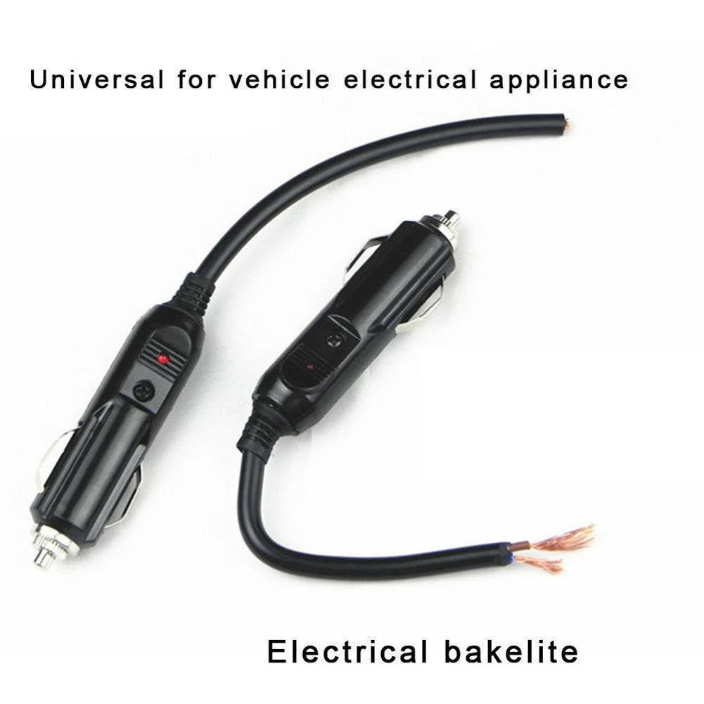 12V Compressor / Power-Plug-Connector Fused for Car/Van Vehicle Motor LED