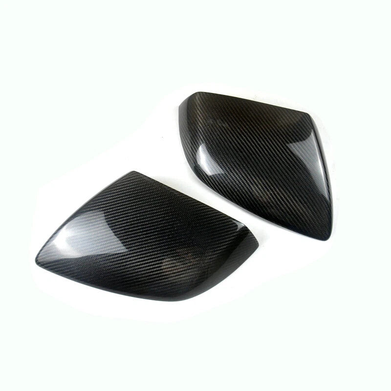 Real Carbon Fiber Add-on Side Rearview Mirror Cover Trim for Lamborghini LP600