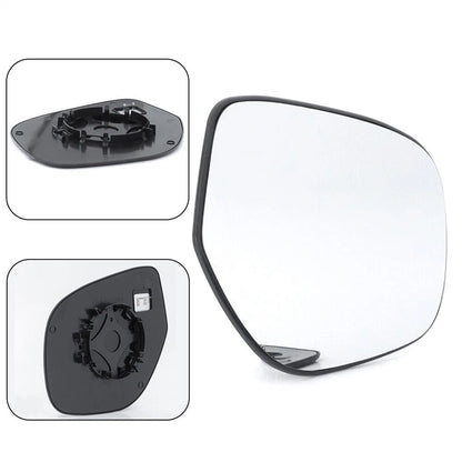 Heated Right Side Mirror Glass + Backing Plate for Mitsubishi Outlander (14-20)