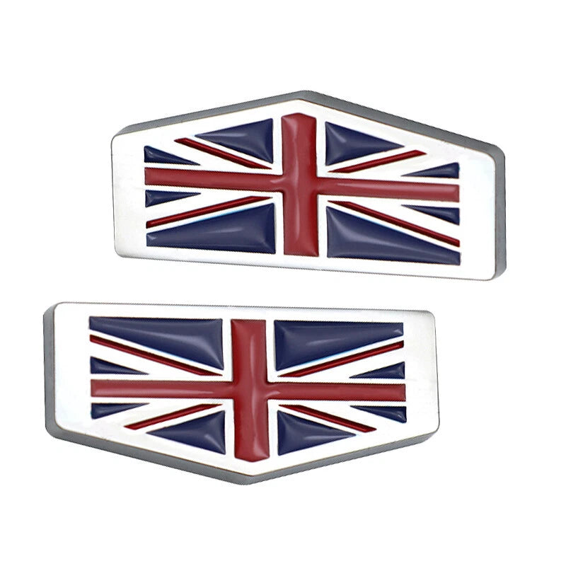 Metal UK Flag Car Fender Emblem Badge Decal Sticker
