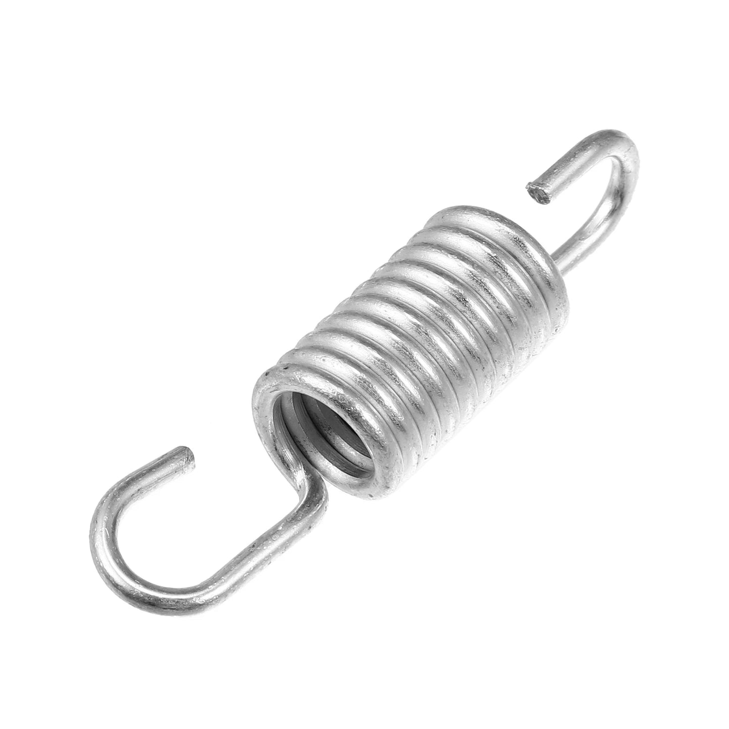 4 x 6cm Silver Tone Motorcycle Brake Pedal Return Springs for Suzuki