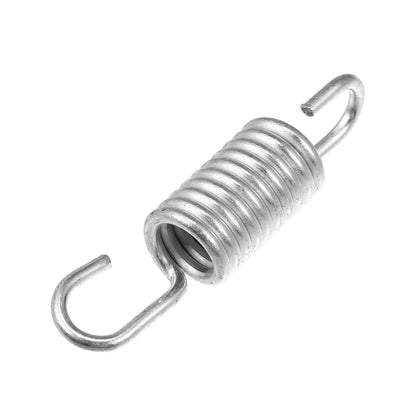 4 x 6cm Silver Tone Motorcycle Brake Pedal Return Springs for Suzuki