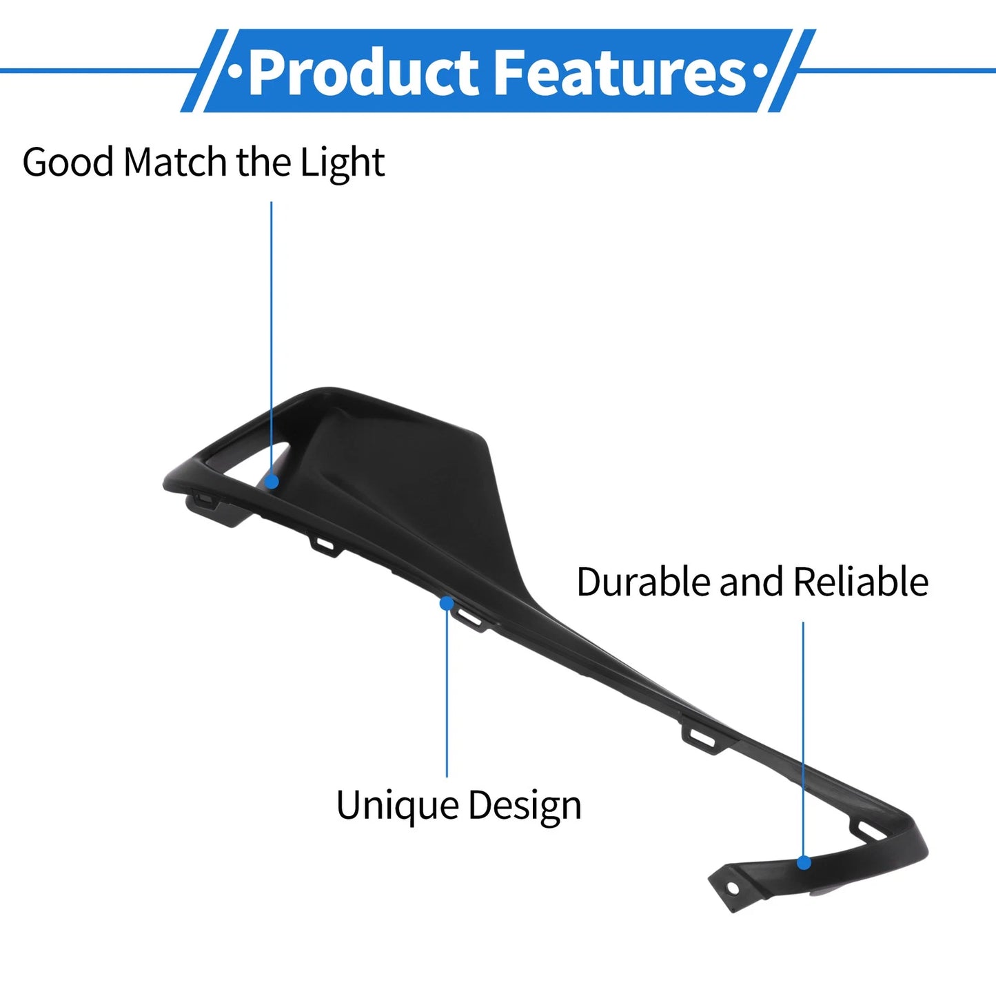 Front Right Fog Light Grill for Honda Accord (2021-2022)