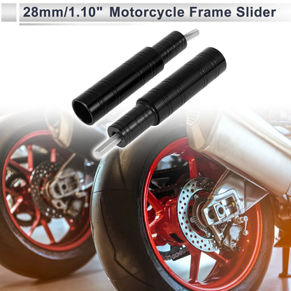 Bolt 10.5mm Aluminum Alloy Motorcycle Slider Frame 2 x Set