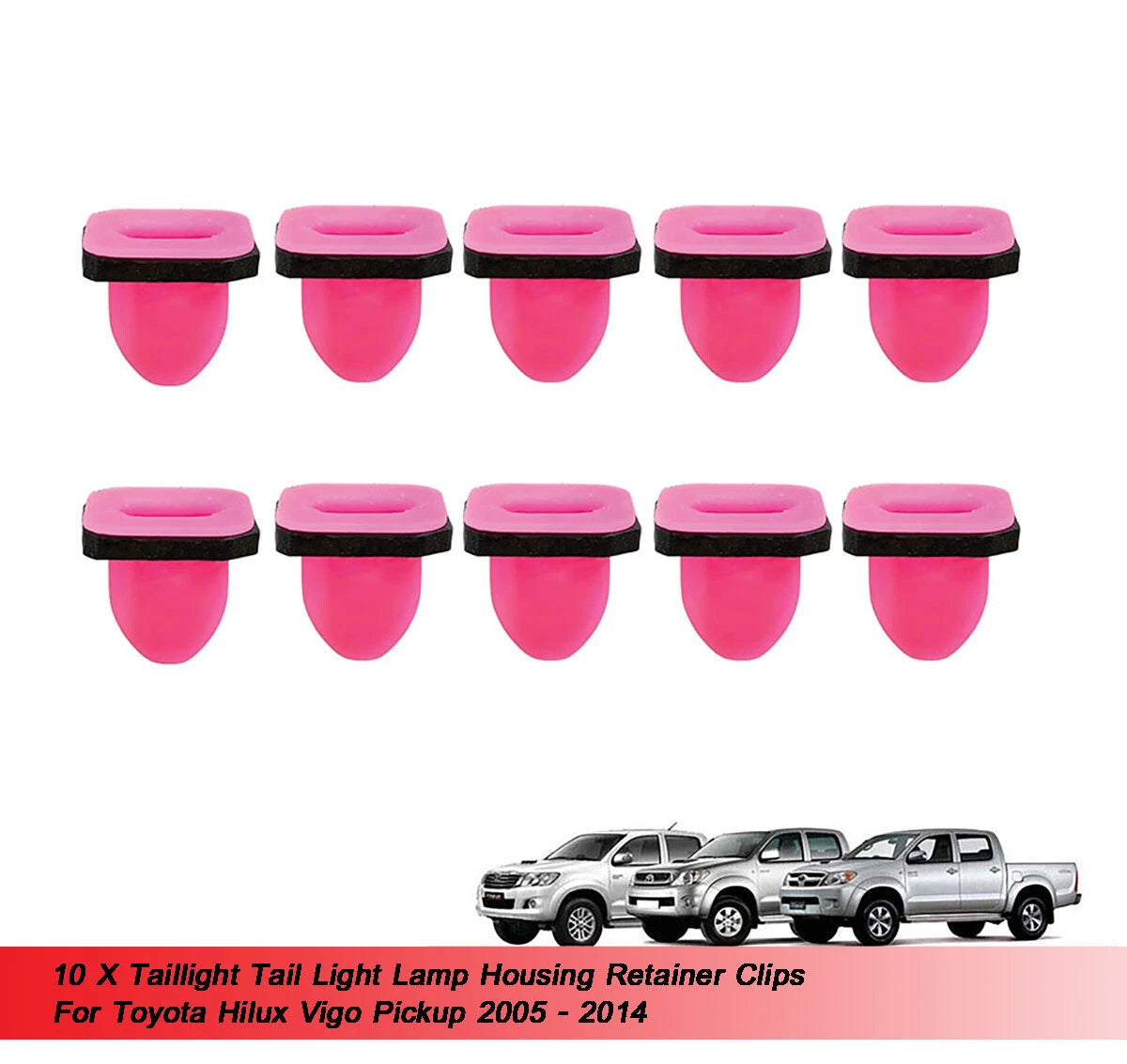 Tail Light Housing Retainer Clip for Toyota Hilux (2005-2014)