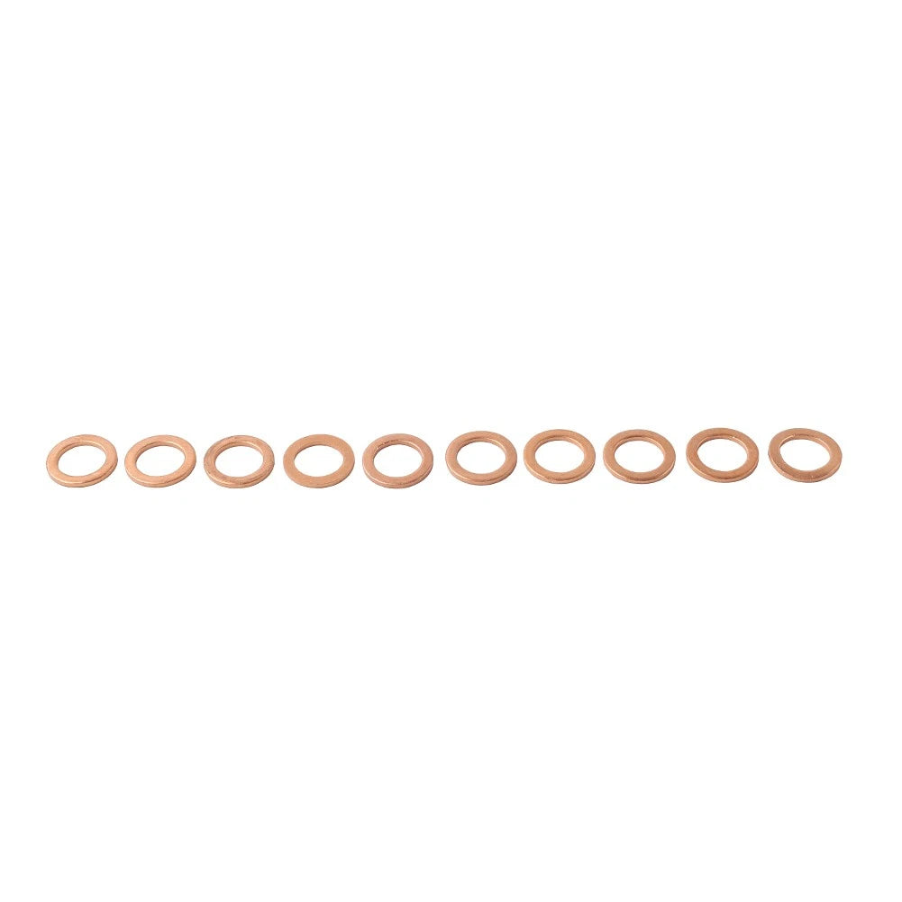 10 x M12*1.5 Copper Oil Drain Plug Gasket Seal for Universal Applications