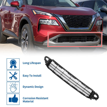 Front Lower Hood Bumper Grille for Nissan Rogue 2.5L (2021)