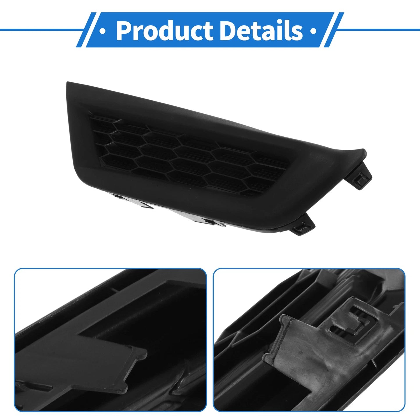Front Left Fog Light Grill for Honda CR-V LX (2017-2019)