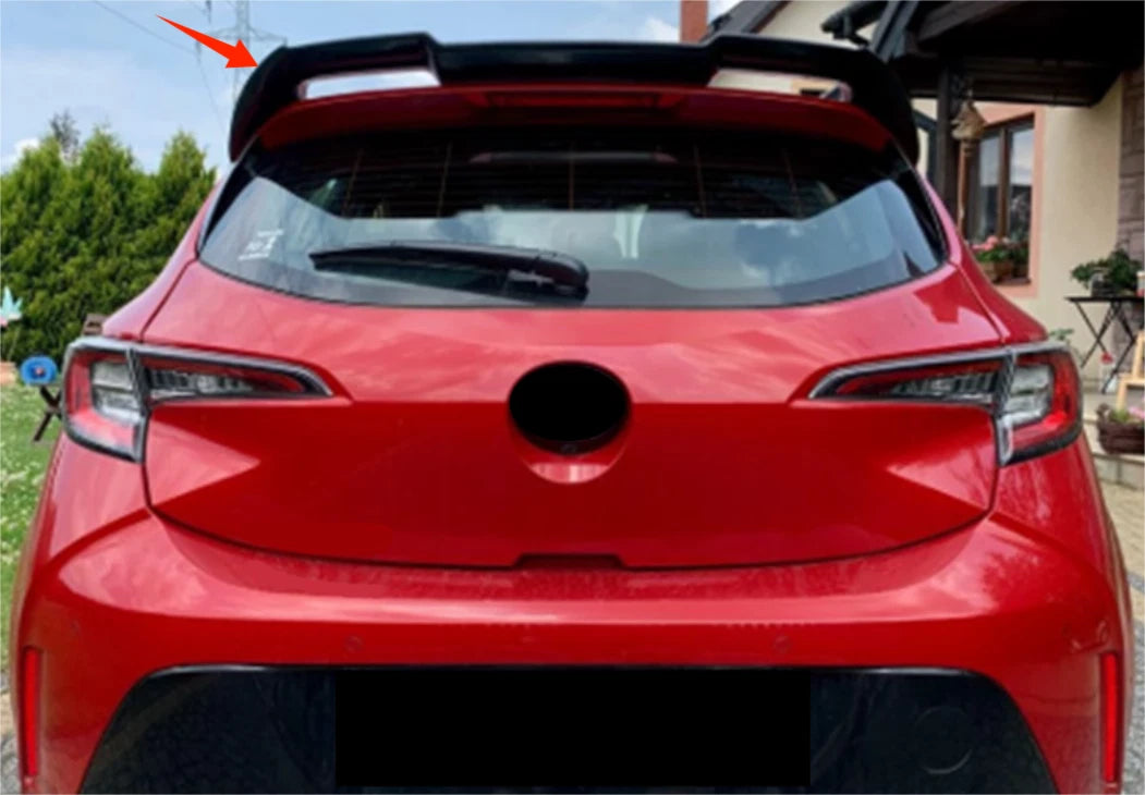Rear Boot Spoiler Glossy Black Wing for Toyota Corolla Hatchback (2019-2024)