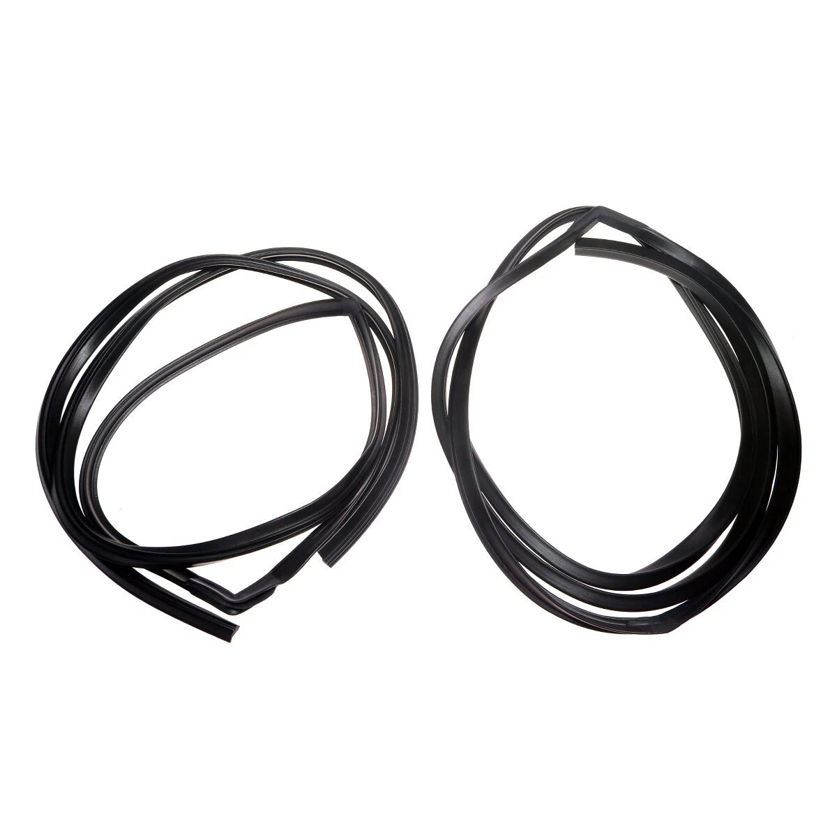 Rear Door Weatherstrip x2 for Toyota Corona Sedan T40-RT56 1964-1970