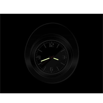 Red Round Quartz Clock for Car Truck Vehicle Dashboard