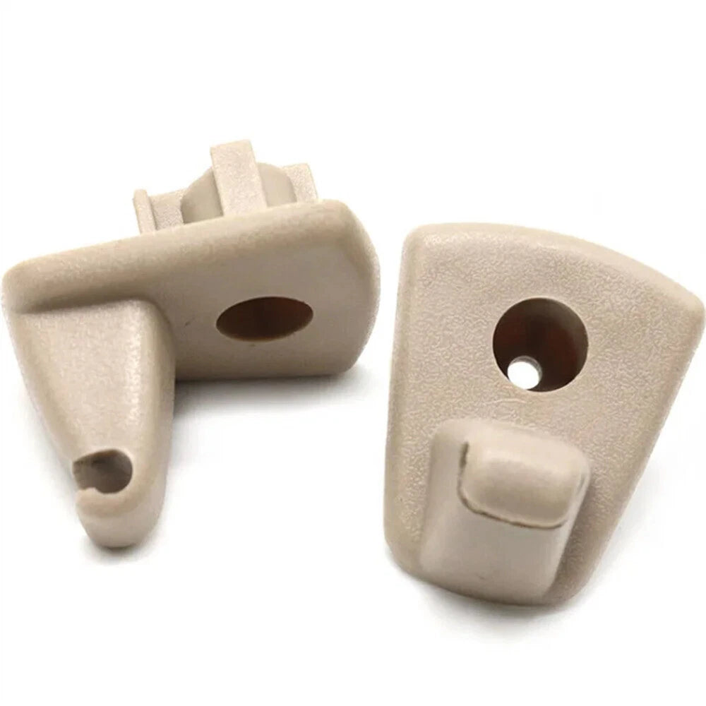 Beige Sun Visor Holder Hook Clip for Chrysler Dodge Charger Magnum (2006-2010)