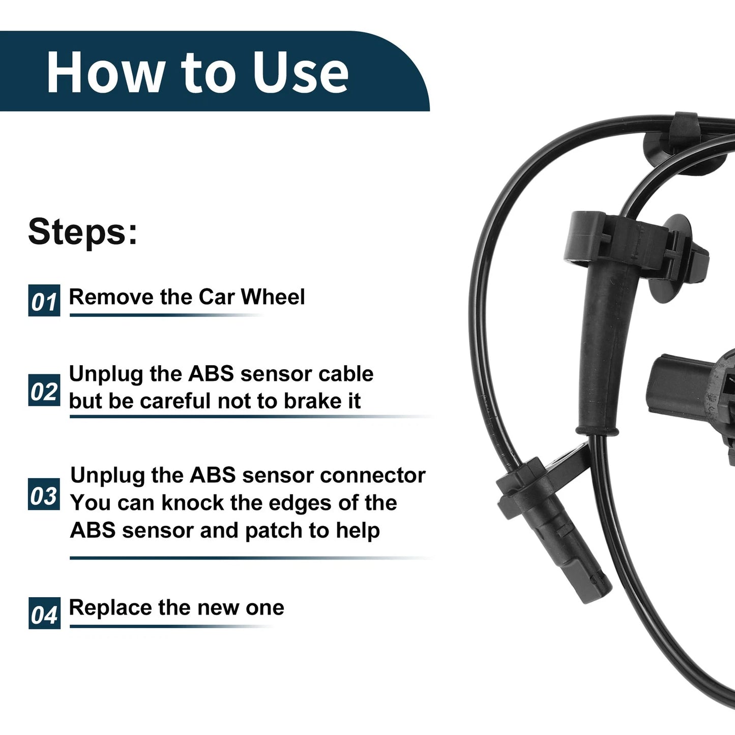 ABS Wheel Speed Sensor for Honda Civic (2012-2013)