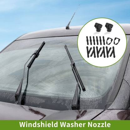 Windshield Washer Nozzle & Hose Connector for Ford (2013-2019)