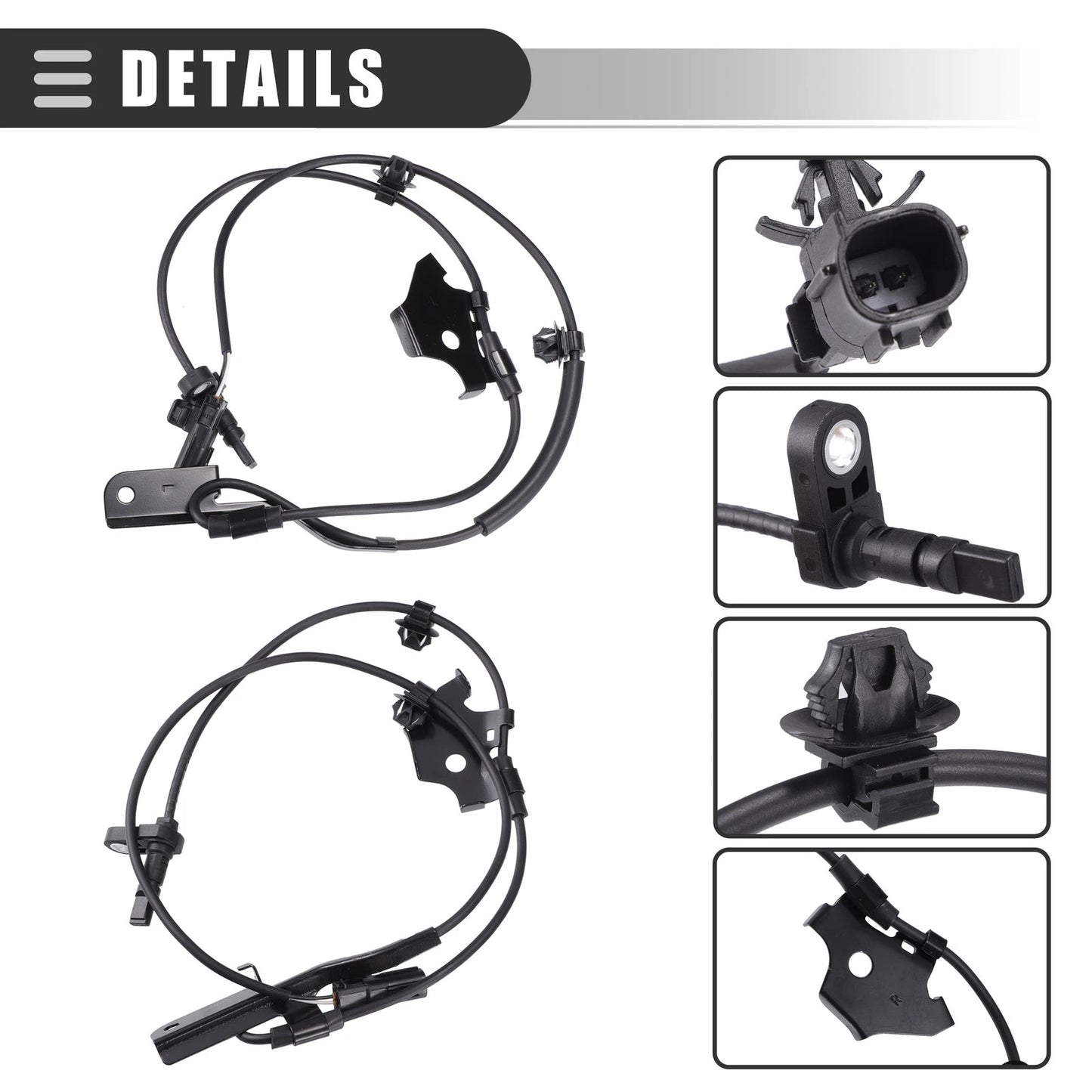 Front ABS Wheel Speed Sensors for Lexus CT200h (2011-2017)