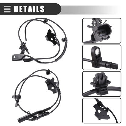 Front ABS Wheel Speed Sensors for Lexus CT200h (2011-2017)