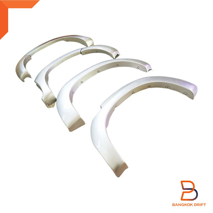 Silver Fender Flare Wheel Arch for Toyota Hilux Ute Vigo Champ (2011-2015)