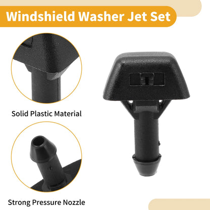 Windshield Washer Nozzle Kit for Volvo C30 (2007-2013) 1 Pc Fluid Hose