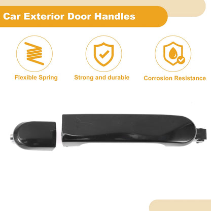 Black Exterior Door Handle for Nissan Versa (2007-2012)