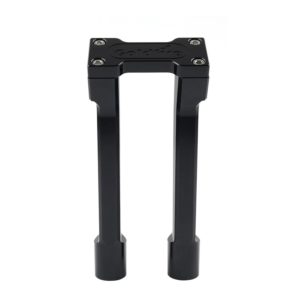 10" Pullback Handlebar Risers Clamp Black for Harley 1" Handlebar (2000-2023)