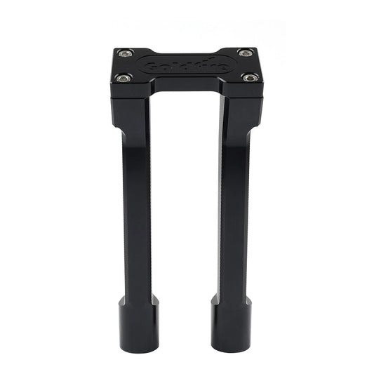10" Pullback Handlebar Risers Clamp Black for Harley 1" Handlebar (2000-2023)
