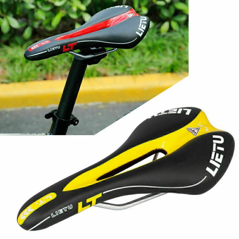 Silicone Skid-proof Bicycle Saddle for LIETU Men's Road Mountain Bike