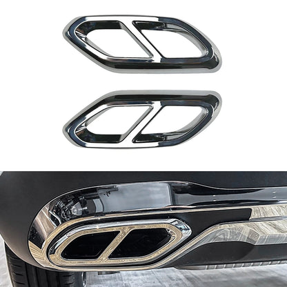Rear Bumper Exhaust Cover for Mercedes Benz X254 GLC260 AMG (2016-2023)