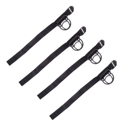 4 x Roof Coat Hooks for Jeep Wrangler JL TJ JK JLU (2018-2023)