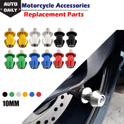 Swingarm Spools Sliders for CFMOTO 400NK 650NK M10 Paddock Rear Stand (2017-2023)