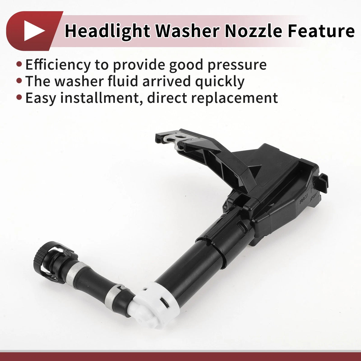 Headlight Washer Nozzle for Toyota Land Cruiser (2008-2021)