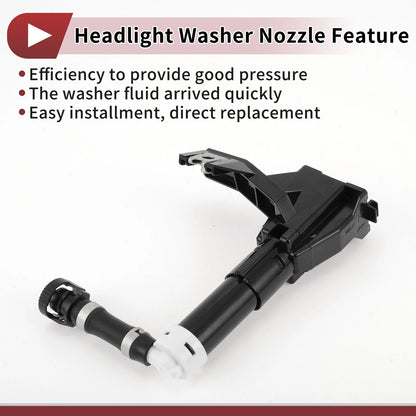 Headlight Washer Nozzle for Toyota Land Cruiser (2008-2021)