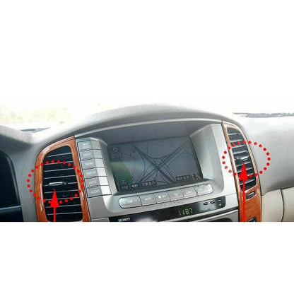 4 x Air-Condition Vent Outlet Tab Clip for Land Cruiser FJ/LC100 (1998-2007)
