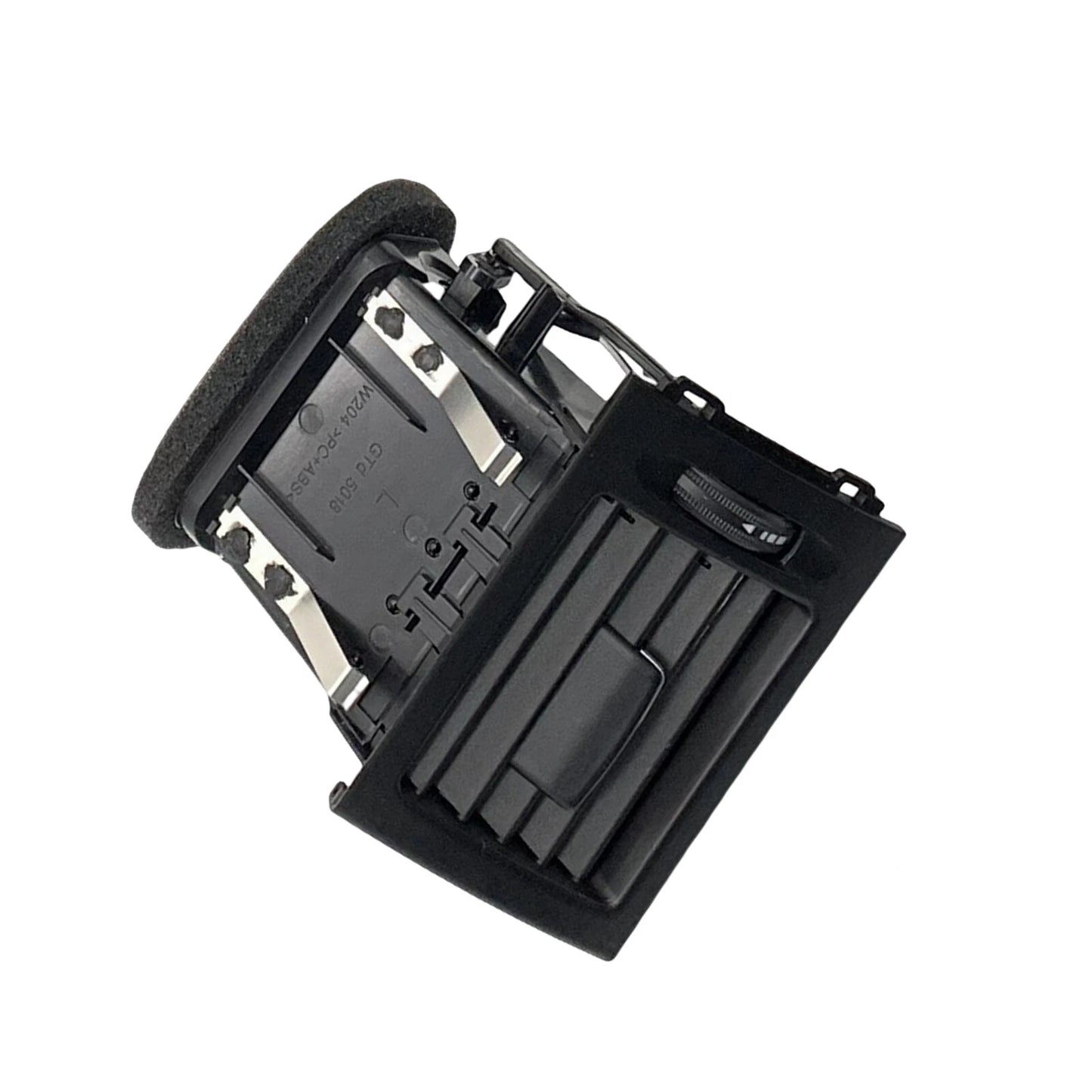 Black Front Left Air Vent Outlet Kit for Benz C Class W204 (2008-2011)