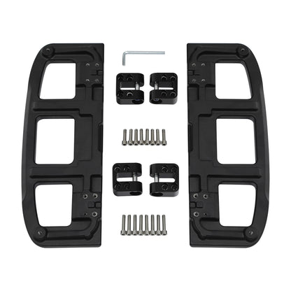 Matte Black Driver Footboard for Harley Road King, Glide (2009-2024)